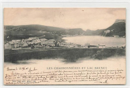 Les Charbonnières Et Lac Brenet  Vallée De Joux 1905 - Lago Di Joux