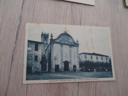 CPA  Italie Italia Marciana Marina Piazza Vittorio Emanuele Chiesa - Altri & Non Classificati