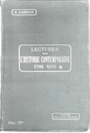 LECTURES SUR L HISTOIRE COTEMPORAINE   1789 1900 - 18 Ans Et Plus