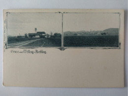 Gruss Aus Willing-Berbling , Bad Aibling, 1898 - Bad Aibling