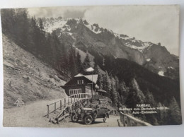 Ramsau, Gasthaus Zum Dachstein, Auto-Endstation, Altes Auto, Cabrio,1910 - Ramsau Am Dachstein