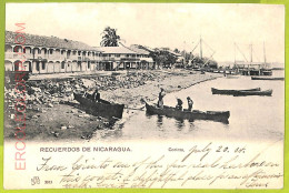 Af2531 - NICARAGUA - VINTAGE POSTCARD - 1904 - Honduras