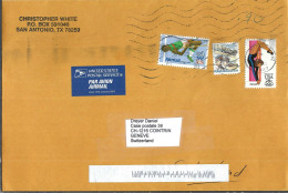 ETATS UNIS Ca.2000: LSC P.A. De SAN ANTONIO (TX) Pour GENEVE (Suisse) - Covers & Documents