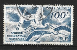 AOF. PA 13 Oblitéré De 1947. Cigognes. - Picotenazas & Aves Zancudas