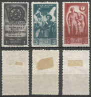 Polish Army In Italy Corpo Polacco - New Colors Semipostal Issues From S/S #28/30 MH *TL - 1946-47 Período Del Corpo Polacco