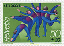 26506 MNH SUIZA 1989 PRO DEPORTE - Neufs