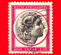 GRECIA - Usato - 1959 - Arte Antica Greca - Testa Di Alessandro Il Grande - 2.50 - Usati