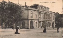 FRANCE - Le Mans - Le Théâtre - Carte Postale Ancienne - Le Mans