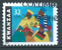 VEREINIGTE STAATEN ETATS UNIS USA 1997 KWANZAA  32C USED SC 3175 YT 2672 MI 2900 SG 3370 - Used Stamps