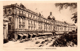 MONACO -- MONTE CARLO --  CPA --  Monte Carlo Palace - Alberghi