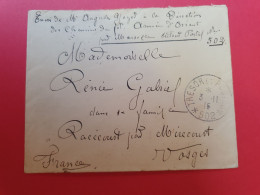 Enveloppe Du SP 502 ( Armée D'Orient) Pour Racécourt En 1915 - J 281 - WW I