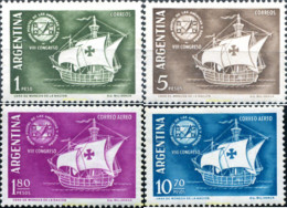 253982 MNH ARGENTINA 1960 8 CONGRESO DE LA UNION POSTAL DE AMERICA Y ESPAÑA - Nuevos