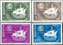 253982 MNH ARGENTINA 1960 8 CONGRESO DE LA UNION POSTAL DE AMERICA Y ESPAÑA - Unused Stamps