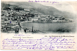 MONACO -- MONTE CARLO --  CPA Précuseur -- La Condamine & Monte Carlo - La Condamine