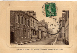 Sotteville Les Rouen Rue De La Republique Et La Poste - Sotteville Les Rouen
