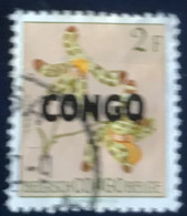 République Du Congo - C3/36 - 1960 - (°)used - Michel 19 - Bloemen - Used Stamps