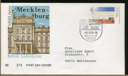 GERMANY - DEUTSCHE - FDC 1995 -   MECKLENBURG - 1991-2000