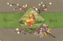 FÊTES - VŒUX - Joyeux Pâques - Poussin - Carte Postale Ancienne - Pâques