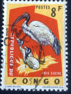 République Du Congo - C3/36 - 1963 - (°)used - Michel 117 - Beschermde Dieren - Usati