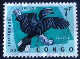 République Du Congo - C3/36 - 1963 - (°)used - Michel 116 - Beschermde Dieren - Used Stamps