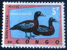 République Du Congo - C3/36 - 1963 - (°)used - Michel 142 - Beschermde Dieren - Used Stamps