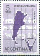 283205 MNH ARGENTINA 1960 CENSO NACIONAL - Nuevos