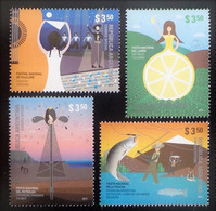 Argentina 2013 Traditional Popular Events Complete Set MNH - Unused Stamps