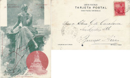 ARGENTINA 1903 POSTCARD SENT TO BUENOS AIRES - Covers & Documents