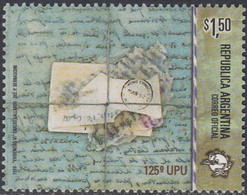 Argentina 1999 UPU Drawing Of A Letter MNH Stamp - Unused Stamps