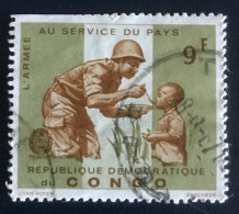 République Démocratique Du Congo - C3/36 - 1965 - (°)used - Michel 248 - Leger In Dienst Van Het Land - Gebraucht