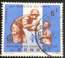 République Démocratique Du Congo - C3/37 - 1966 - (°)used - Michel 276 - Leger In Dienst Van Het Land - Oblitérés