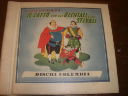 IL LIBRO CHE CANTA N.12 IL GATTO CON GLI STIVALI -DISCHI COLUMBIA - Classic