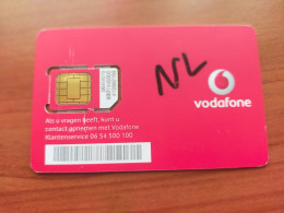 Netherlands  - Vodafone (standard SIM) - GSM SIM - Cartes GSM, Prépayées Et Recharges