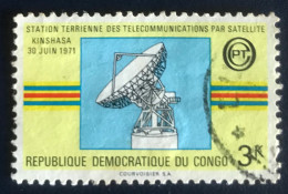 République Démocratique Du Congo - C3/37 - 1971 - (°)used - Michel 430 - Telecommunicatie - Usati