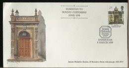 GRAN BRETAGNA - GREAT BRITAIN - FDC 1990 -   PHILATELIC BUREAU EDINBURGH - 1981-1990 Decimal Issues