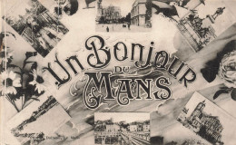 FRANCE - Le Mans - Un Bonjour Du Mans - Carte Postale Ancienne - Le Mans