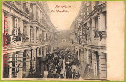 Af3949 - HONG KONG - Vintage POSTCARD -  West-Point   Street - Chine (Hong Kong)