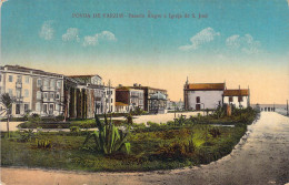 Portugal - Povoa De Varzim - Passeio Alegre E Igreja De S. José - Colorisé - Carte Postale Ancienne - Porto