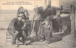 France - Le Portel Près De Boulogne Sur Mer - Famille De Pêcheurs - Animé - Edit Stévenard - Carte Postale Ancienne - Boulogne Sur Mer