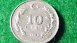 TÜRKİYE 1983--(NİKEL)        10   KURUŞ - Turquie