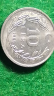 TÜRKİYE 1988--(NİKEL)        10   LİRA - Turquie