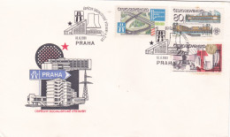 ARHITECTURA    COVERS   FDC    Tchécoslovaquie - Storia Postale