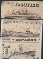 Lot De 10 Coupures De Presse Montrant Des Bateaux Dessinés   (PPP46052) - Otros & Sin Clasificación