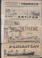 Lot De 10 Coupures De Presse Montrant Des Bateaux Dessinés   (PPP46053) - Autres & Non Classés