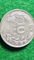 TÜRKİYE 1987--(NİKEL)        10   LİRA - Turquie