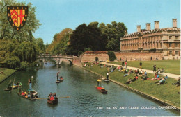 THE BACKS CLARE COLLEGE CAMBRIDGE - Cambridge