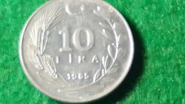 TÜRKİYE 1985--(NİKEL)        10   LİRA - Turquie