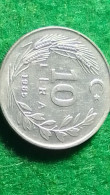 TÜRKİYE 1985--(NİKEL)        10   LİRA - Turquie