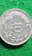 TÜRKİYE 1985--(NİKEL)        10   LİRA - Turquie