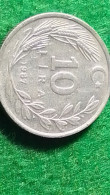 TÜRKİYE 1987--(NİKEL)        10   LİRA - Turquie